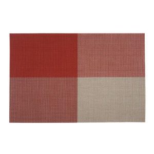 Zicco P-26 Plastik Örgülü Amerikan Servis, 30x45 cm, Kırmızı