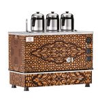 Anka Pro Kompakt Full Otomatik 3 Demlikli Çay Kazanı, 30 L, Elektrikli+Gazlı, Bakır