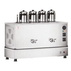 Anka Pro Kompakt Full Otomatik 4 Demlikli Çay Kazanı, 40 L, Elektrikli+Gazlı, Inox