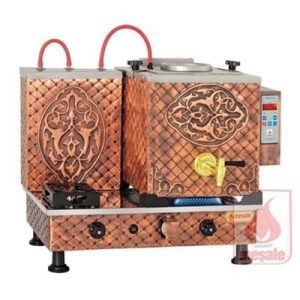 Meşale Antik Çay Kazanı, Dijital, Full Elektrikli, 1 Demlikli