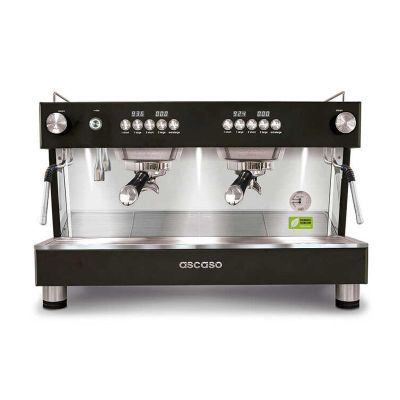 Ascaso Barista T Plus Espresso Kahve Makinesi, 2 Gruplu, Siyah