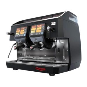 Astoria HYbrid Tam Otomatik Espresso Kahve Makinesi, 2 Gruplu, Siyah