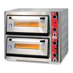 Atalay APF-62-2 30 cm x 8 Pizza Kapasiteli Çift Katlı Pizza Fırını, Elektrikli