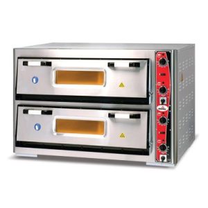 Atalay APF-962-2 30 cm x 12 adet Pizza Kapasiteli Çift Katlı Pizza Fırını, Elektrikli