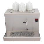 Ateşe Cappadocia Dijital 3 Demlikli Çay Kazanı, 30 L, Elektrikli, Inox