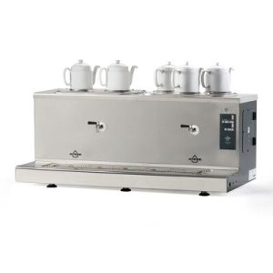 Ateşe Cappadocia Smart Plus 5 Demlikli Çay Kazanı, 30+30 L, Elektrikli, Inox