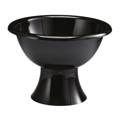 Zicco ZCP-446 Ayaklı Polikarbon Teşhir Kasesi, 35 cm, Siyah