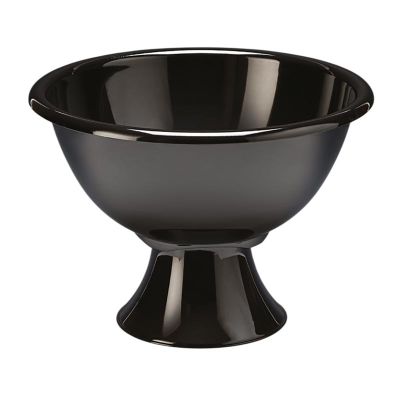 Zicco ZCP-514 Ayaklı Polikarbon Teşhir Kasesi, 45 cm, Siyah