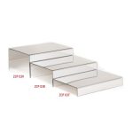 Zicco ZCP-038 Aynalı Merdiven Teşhir Standı, 26x35x10 cm