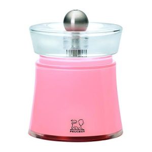 Peugeot Acrylic Bali Tuz Değirmeni, 8 cm, Pembe