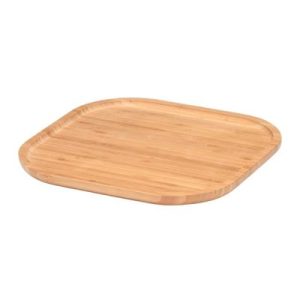 Zicco AL-35 Bambu Teşhir Tabağı, 30x30 cm