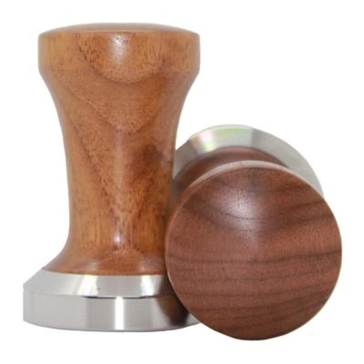 Baristic Deco Klasik Tamper, 53 mm, Ceviz - Görsel 2