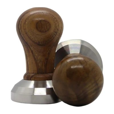 Baristic Deco Klasik Tamper, 58 mm, Ceviz - Görsel 2