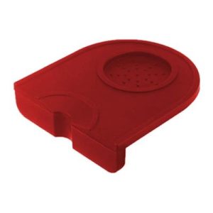 Baristic Deco Oval Silikon Tamper Matı, Kırmızı