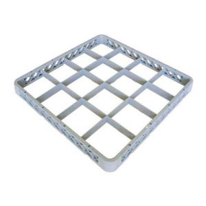 Tribeca Basket Yükseltici, 16 Bölmeli, 500x500x40 mm, Gri