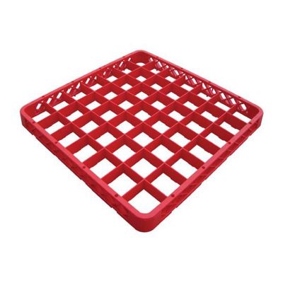 Tribeca Basket Yükseltici, 49 Bölmeli, 500x500x40 mm, Kırmızı