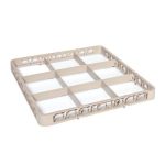 Tribeca Basket Yükseltici, 9 Bölmeli, 500x500x40 mm, Gri
