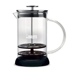 Bialetti Cam Süt ve Cappuccino Köpürtücü, 330 ml
