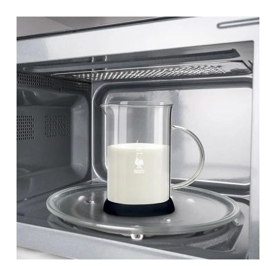 Bialetti Cam Süt ve Cappuccino Köpürtücü, 330 ml - Görsel 4