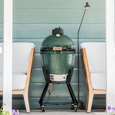 Big Green Egg Medium Barbekü Mangal, Kömürlü - Görsel 2