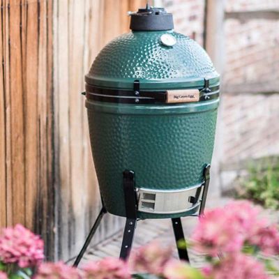 Big Green Egg Medium Barbekü Mangal, Kömürlü - Görsel 3