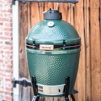 Big Green Egg Medium Barbekü Mangal, Kömürlü - Görsel 5