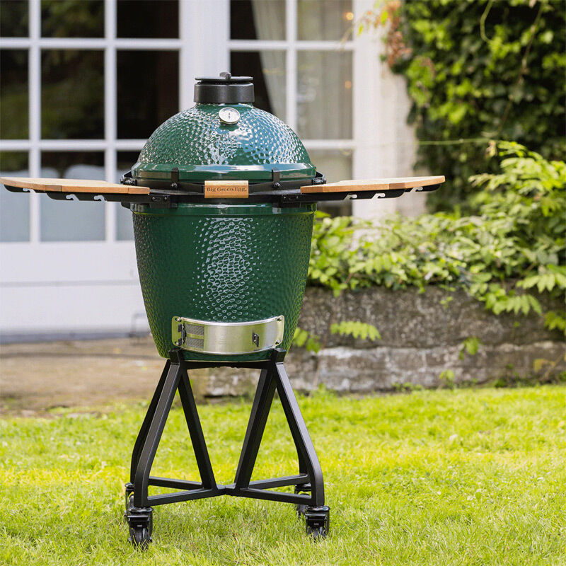 Big Green Egg Medium Barbekü Mangal, Kömürlü - Görsel 6