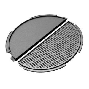 Big Green Egg Yarım Ay Döküm Plancha Tabak