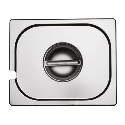 Bilge Inox GN 2/3 Kepçe Delikli Gastronorm Küvet Kapak