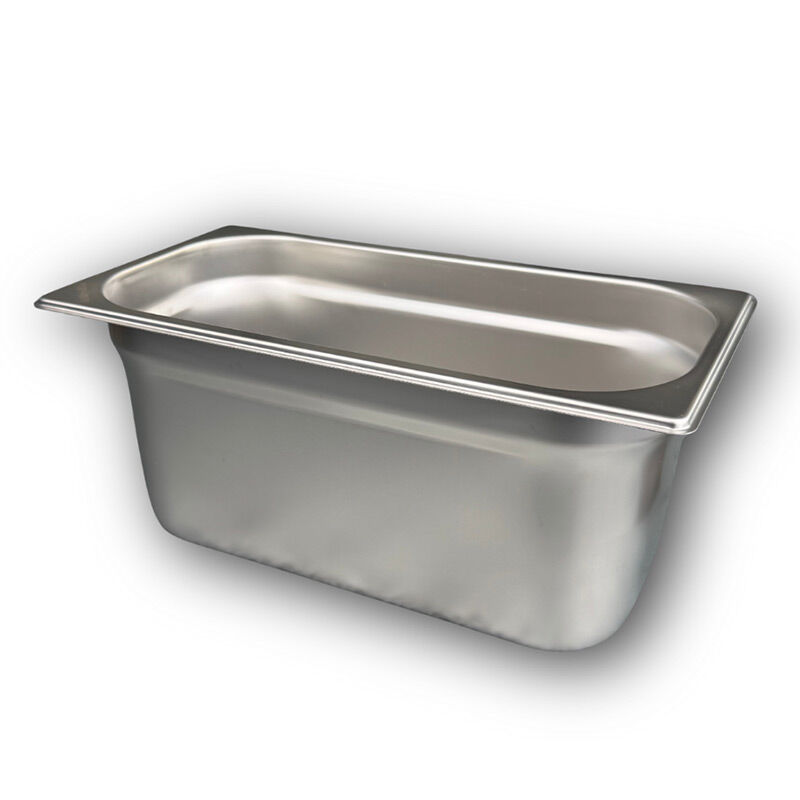 Bilge Inox GN 1/3-150 mm Paslanmaz Çelik Standart Gastronorm Küvet - Görsel 2