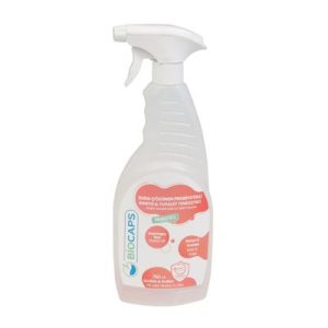 Biocaps SK 41 Suda Çözünen Probiyotikli Banyo ve Tuvalet Başlangıç Seti, 1 Trigerli Adet Şişe + 1x20 ml Kapsül