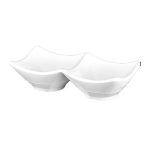 Biradlı BRD-342 Minimal Melamin Sunum Kasesi, 2'li, 16x8.5x4.5 cm