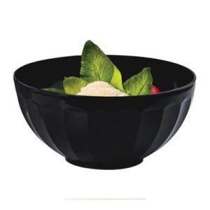 Biradlı MG-80 Akrilik Salata Kasesi, 27x27x12.5 cm