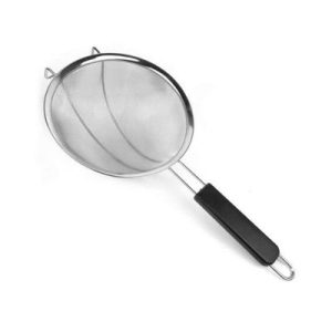 Biradlı BDR-EF161 Destekli Çelik Süt Süzgeci, 25 cm