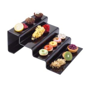 Biradlı BRD-ME-02 Açık Büfe Pleksi Teşhir Standı, 29x34x14 cm