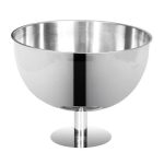 Biradlı BRD-3076 Ayaklı Çelik Punch Kasesi, Ayaklı, 28x24 cm