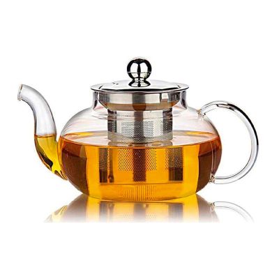 Biradlı GRV-TC600 Çelik Süzgeçli Cam Delik, 600 ml - Görsel 2