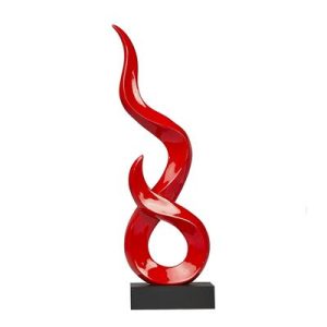 Biradlı GRV-G633 Dekoratif Figür, 22x10x59 cm, Kırmızı