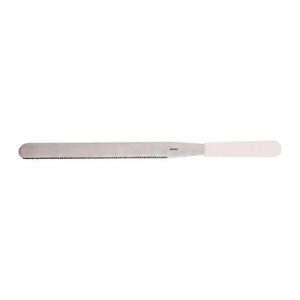Biradlı BRD-210 Dişli Spatula, 30 cm, Beyaz