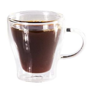 Biradlı GRV-334 Çift Çidarlı Kulplu Espresso Bardağı, 80 ml