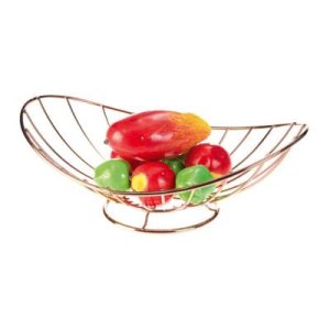 Biradlı GRV-529A Tel Meyvelik, 35x24x11 cm, Bakır