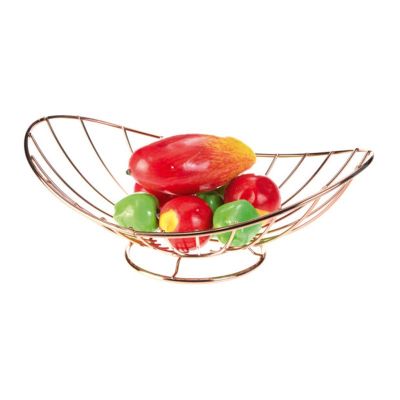 Biradlı GRV-529A Tel Meyvelik, 35x24x11 cm, Bakır