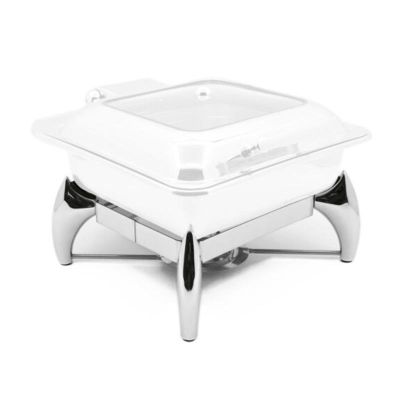 Biradlı GRV-4023 Ekonomik Kare Chafing Dish Ayaklı Stand - Görsel 2