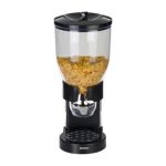 Biradlı GRV-10413 Mısır Gevreği Dispenseri, 3.5 L, Siyah