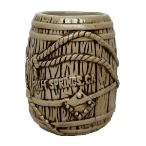 Biradlı GRV-20227 Seramik Tiki Kokteyl Bardağı, 6.5x10 cm, 350 cc