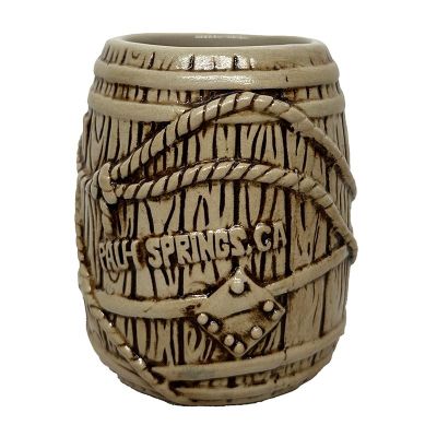 Biradlı GRV-20227 Seramik Tiki Kokteyl Bardağı, 6.5x10 cm, 350 cc