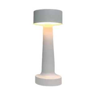 Biradlı GRV-810 Şarj Edilebilir Masa Lambası, 9x21 cm, Beyaz