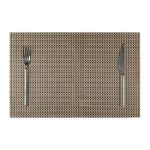 Biradlı BRD-1837 Kaymaz Taban PVC Amerikan Servis, 30x45 cm, Kahverengi