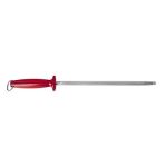 Biradlı EF-133 Plastik Saplı Yuvarlak Masat, 30 cm, Kırmızı