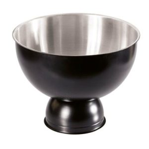 Biradlı BRD-3077 Punch Kasesi, 32x26 cm, Siyah